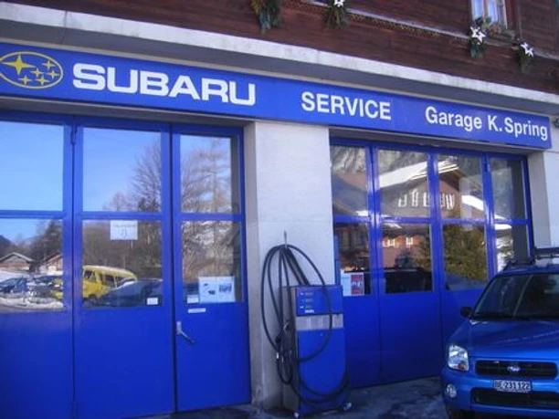 Entrance of the Spring Garage