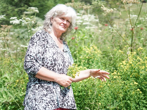 Femme au jardin