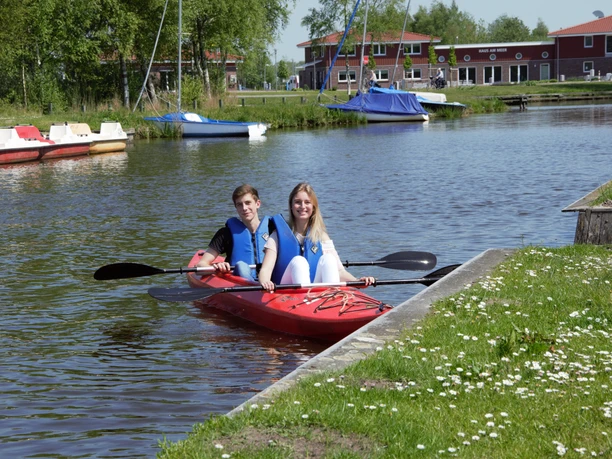 paddeln am Grossen Meer in Südbrookmerland