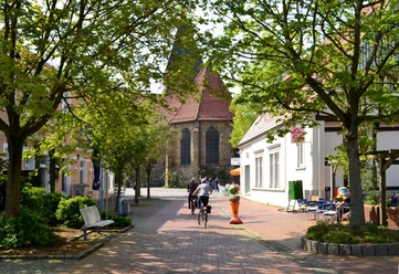 Kirchplatz in Bramsche