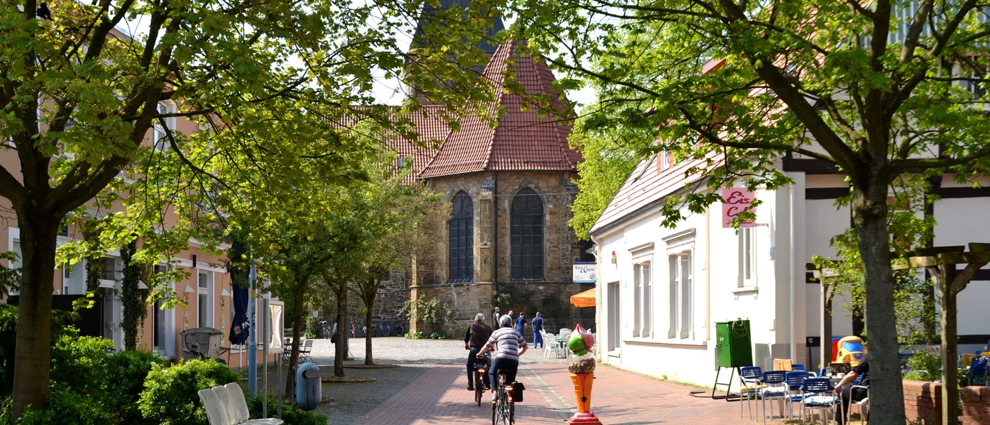 Kirchplatz in Bramsche