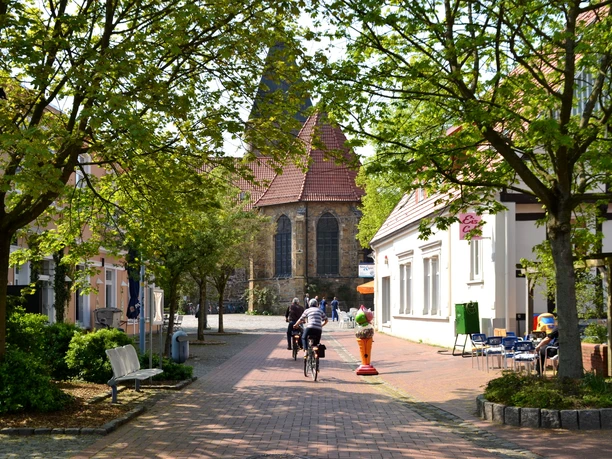 Kirchplatz in Bramsche