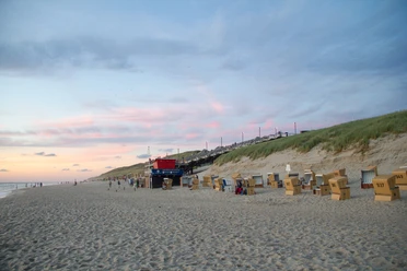 Badestrand Haupttreppe