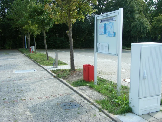 Wohnmobilstellplatz Wittingen Informationstafel Wohnmobilstellplatz Wittingen