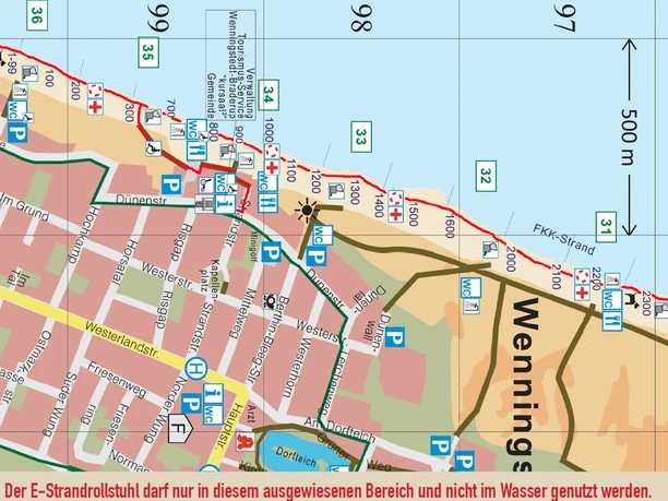 Überblick über Rollstuhlgerechte strandübergänge