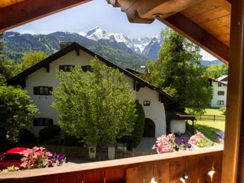 Vom Balkon auf Alpspitze-Jubiläumsgrat-Zugspitze