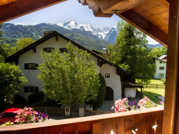 Vom Balkon auf Alpspitze-Jubiläumsgrat-Zugspitze