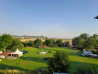 Camping- und Wohnmobilplatz am Hotel auf der Hohe in Ballenstedt