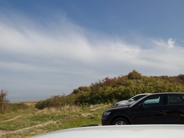 Parkplatz in Wattenmeer-Nähe