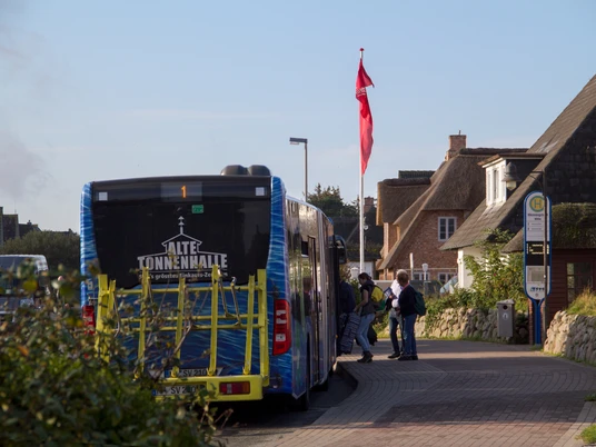 Bushaltestelle Mitte