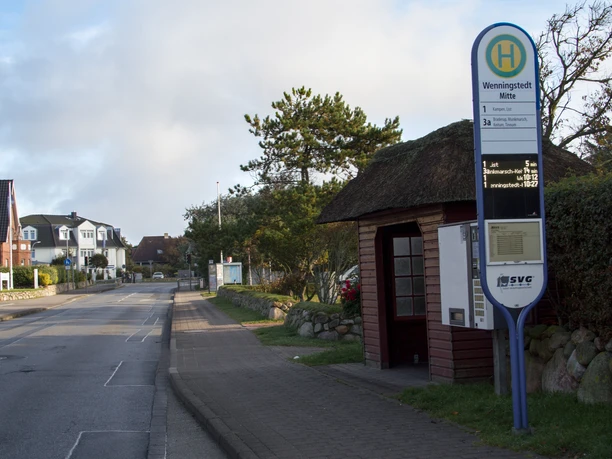 Bushaltestelle Mitte