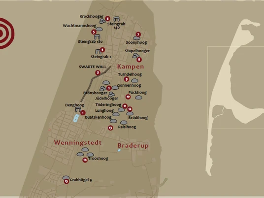 Hünengräber in Wenningstedt-Braderup