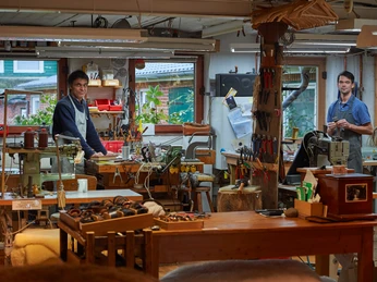 Blick in die Werkstatt