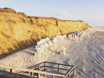 Hundestrand an der Sturmhaube in Kampen