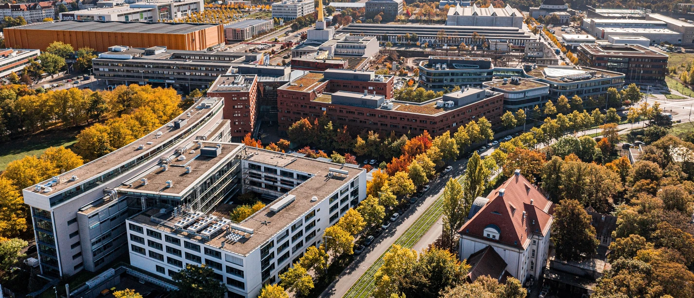 Scientific location with Bio-City Leipzig | Leipzig Convention Bureau View of the scientific location with Bio-City Leipzig - presented by Leipzig Convention Bureau