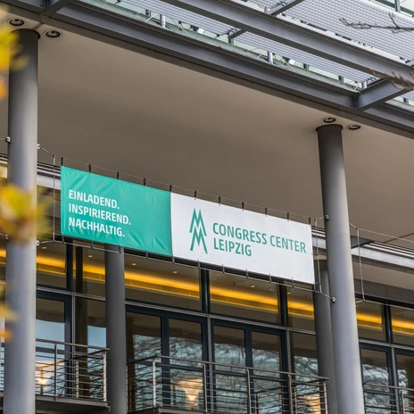 Congress Center Leipzig event venue | Leipzig Convention Bureau Logo of the event venue Congress Center Leipzig - presented by Leipzig Convention Bureau