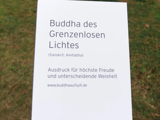 Ein Buddha in Kampen