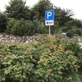 Der Parkplatz "Zur Uwe Düne" in Kampen