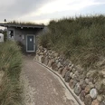 Toiletten am Strandübergang Sturmhaube