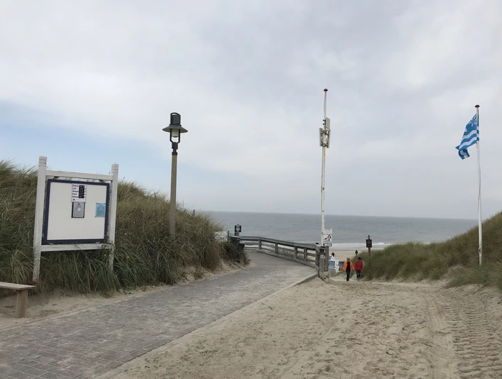 Strandübergang an der Sturmhaube