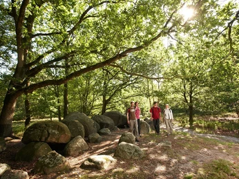 Wanderer am Königsgrab