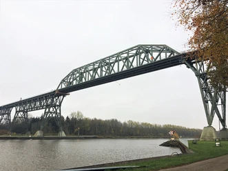 Eisenbahnbrücke Hochdonn