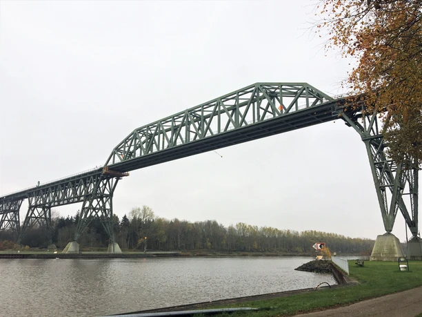 Eisenbahnbrücke Hochdonn