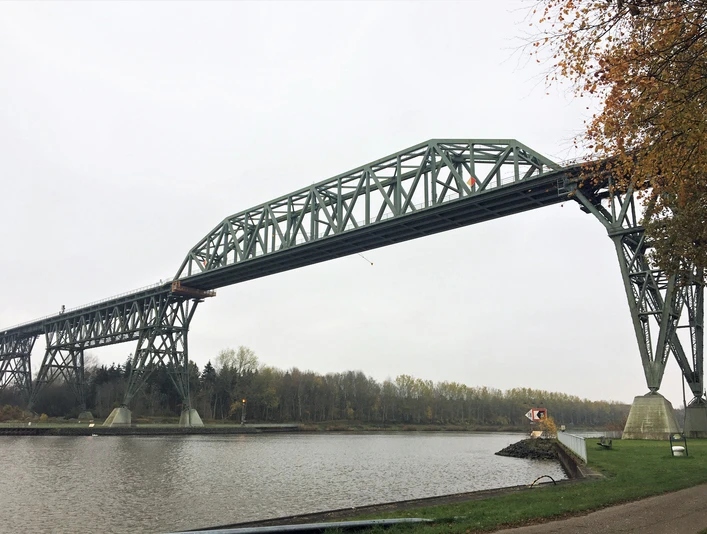 Eisenbahnbrücke Hochdonn