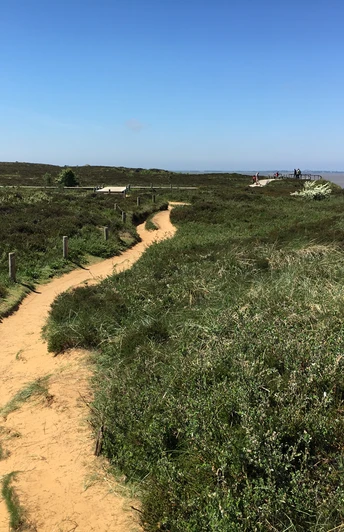 Wanderweg am Morsum-Kliff