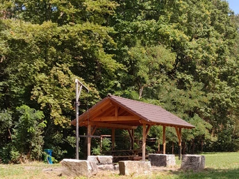 Pavillon auf dem Alten Sportplatz