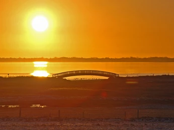 Lügenbrücke bei Sonnenaufgang