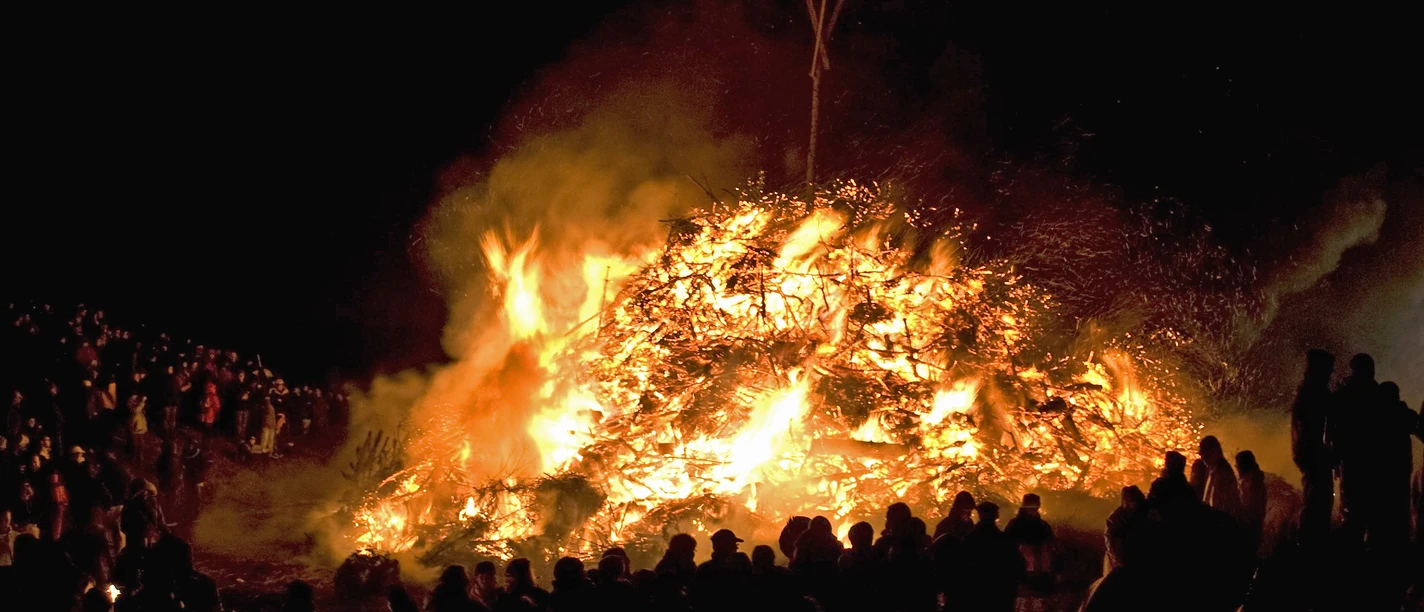 Biikebrennen in Westerland