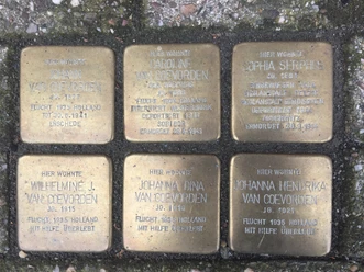 Stolpersteine_Familie_van_Coevorden Stolpersteine Familie-van-Coevorden