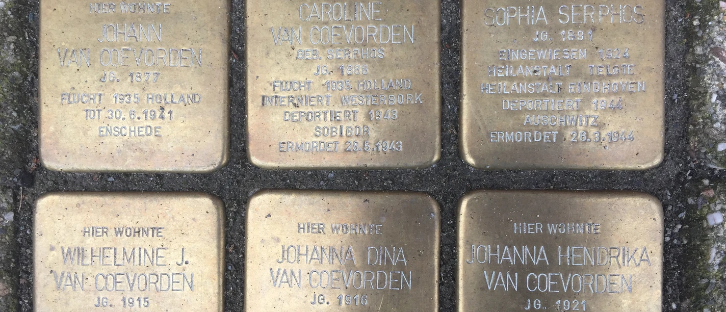 Stolpersteine_Familie_van_Coevorden Stolpersteine Familie-van-Coevorden