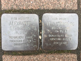 Stolpersteine_Familie_Steinburg Stolpersteine Familie Steinburg