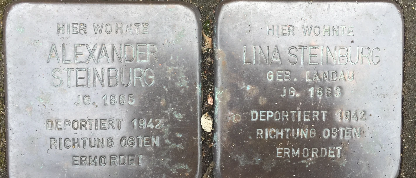 Stolpersteine_Familie_Steinburg Stolpersteine Familie Steinburg