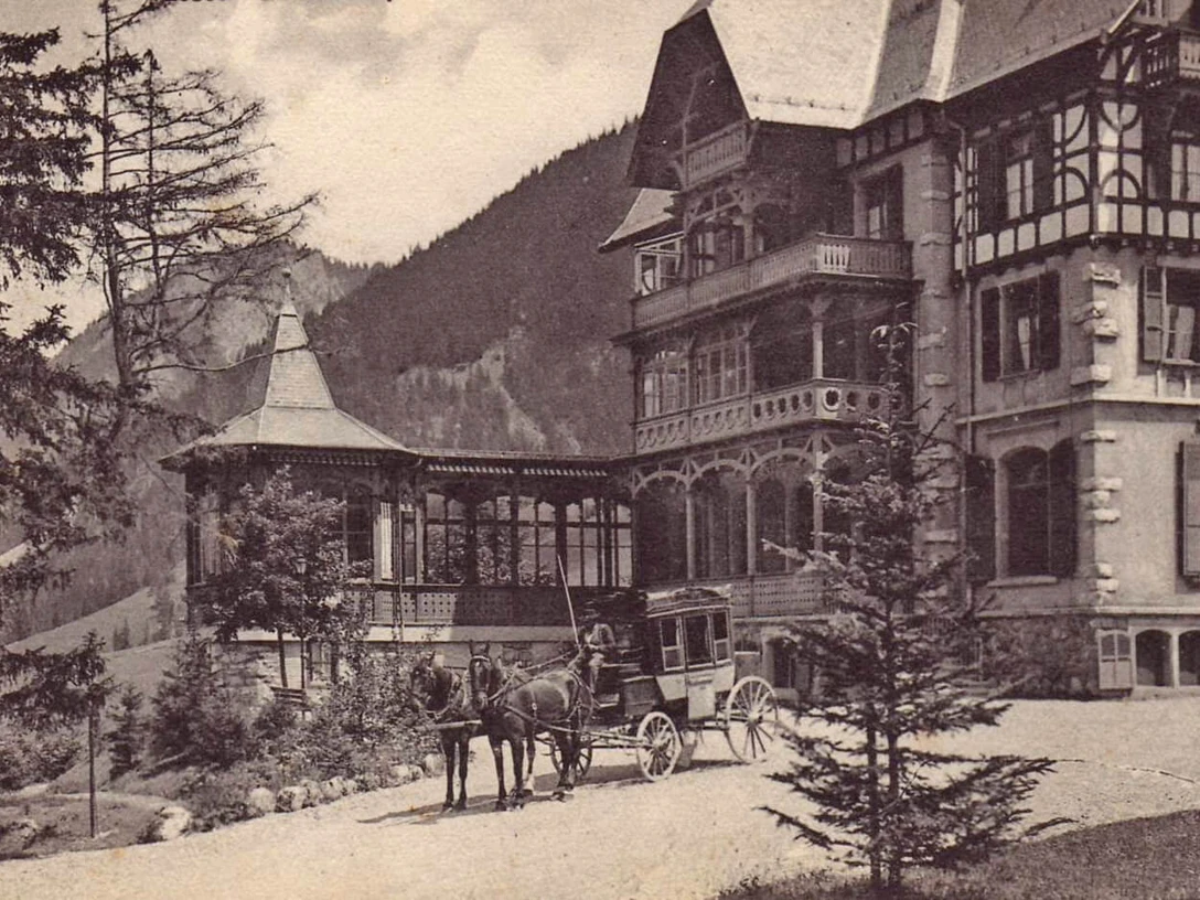 Kurhaus Grimmialp Hotel in Albert Schweitzer's time