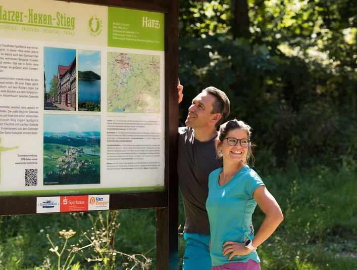 Wandertafel Harzer-Hexen-Stieg