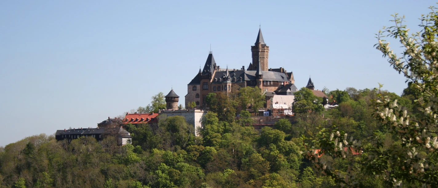 Schloß Wernigerode® im Frühling Schloß Wernigerode® im Frühling