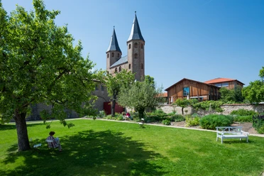 Kloster Drübeck Ansicht Garten
