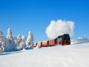 HSB Brockenbahn im WInter
