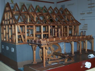 Modell Drahthütte