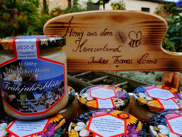 Hobby-Imker Lorenz - Honiggläser