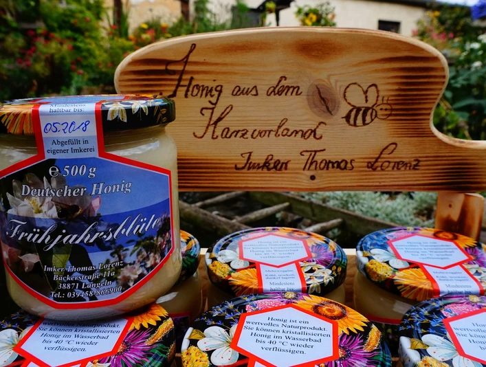 Hobby-Imker Lorenz - Honiggläser