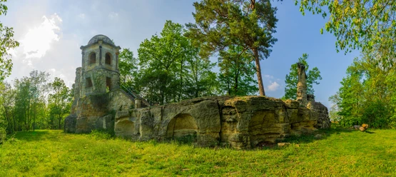 Halberstadt Landschaftspark Spiegelsberge Belvedere Turm