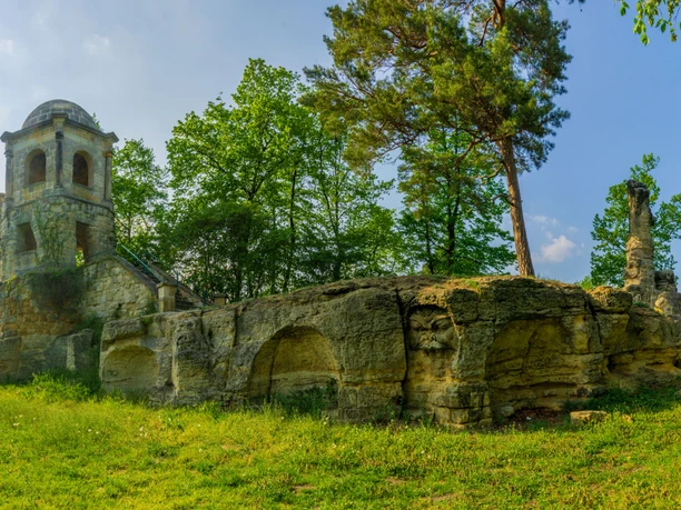 Halberstadt Landschaftspark Spiegelsberge Belvedere Turm