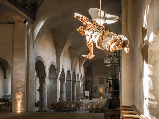 Kirche und Engel Kloster Ilsenburg