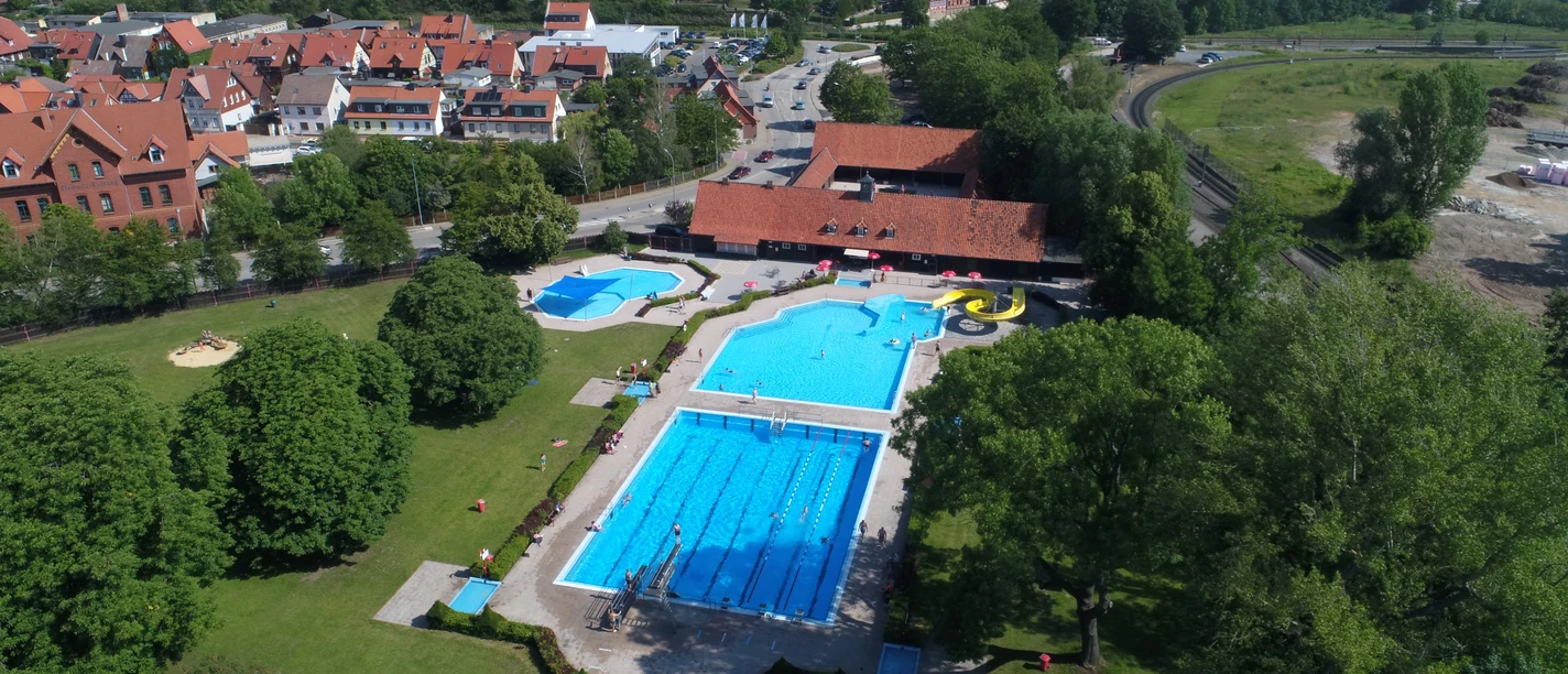 Waldhofbad im Sommer