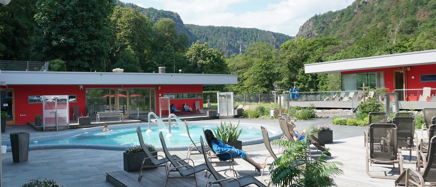 Bodetal-Therme Außenansicht