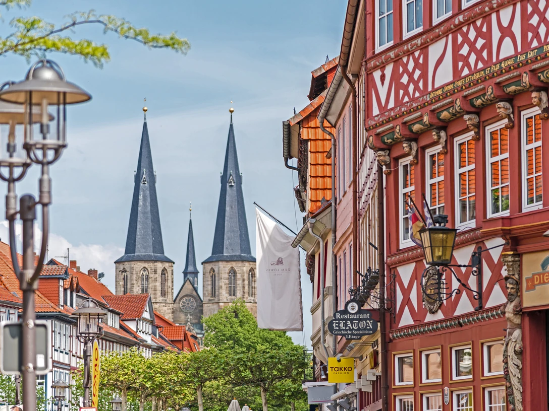 Duderstadt - Blick in die Altstadt